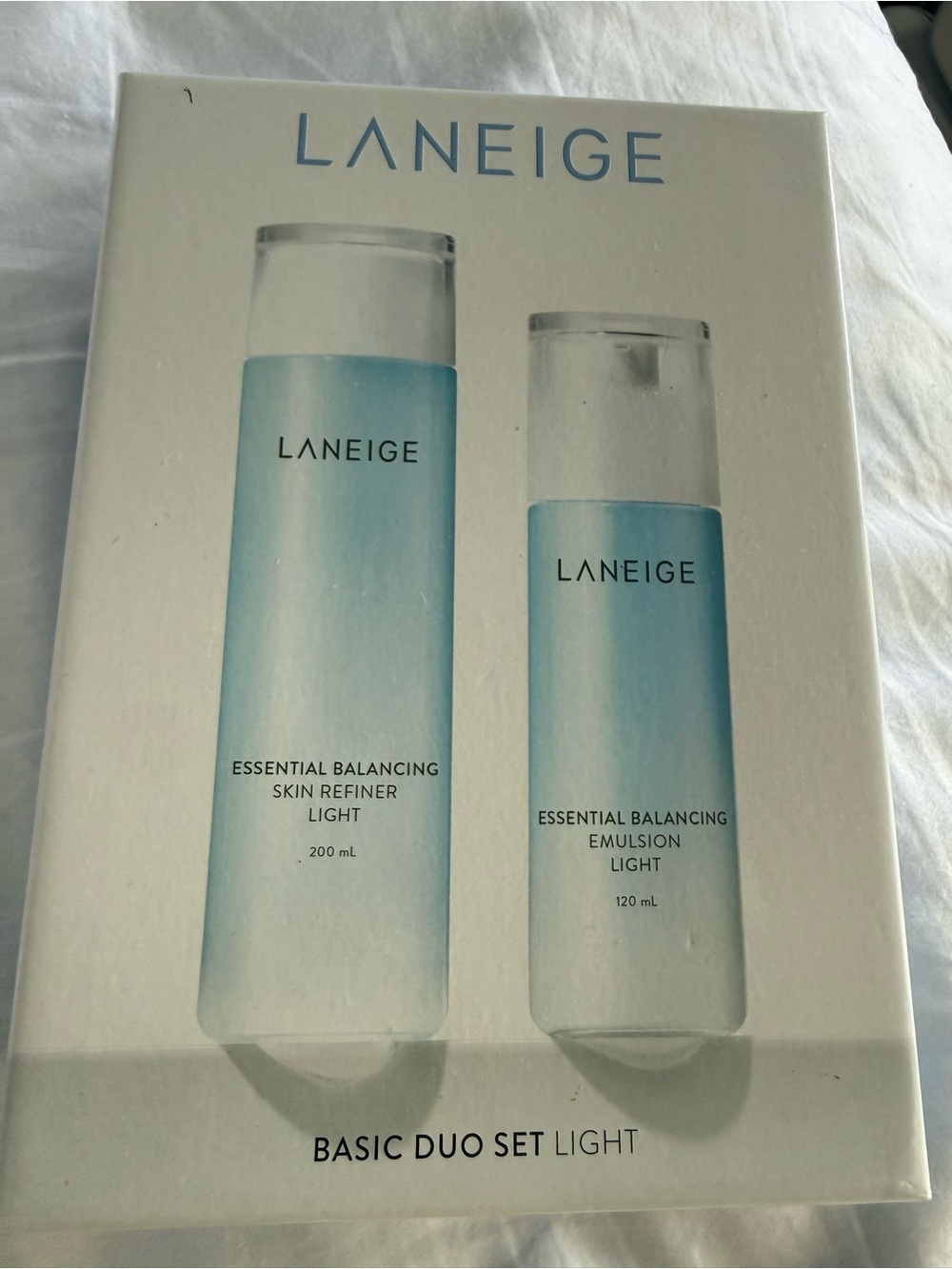 LANEIGE Light Blue Essential Balancing Basic Duo Set